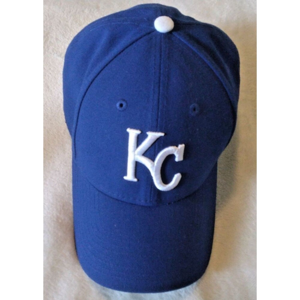 Kansas City Royals New Era 9FORTY Hat Men Adjustable Blue White MLB Baseball Cap